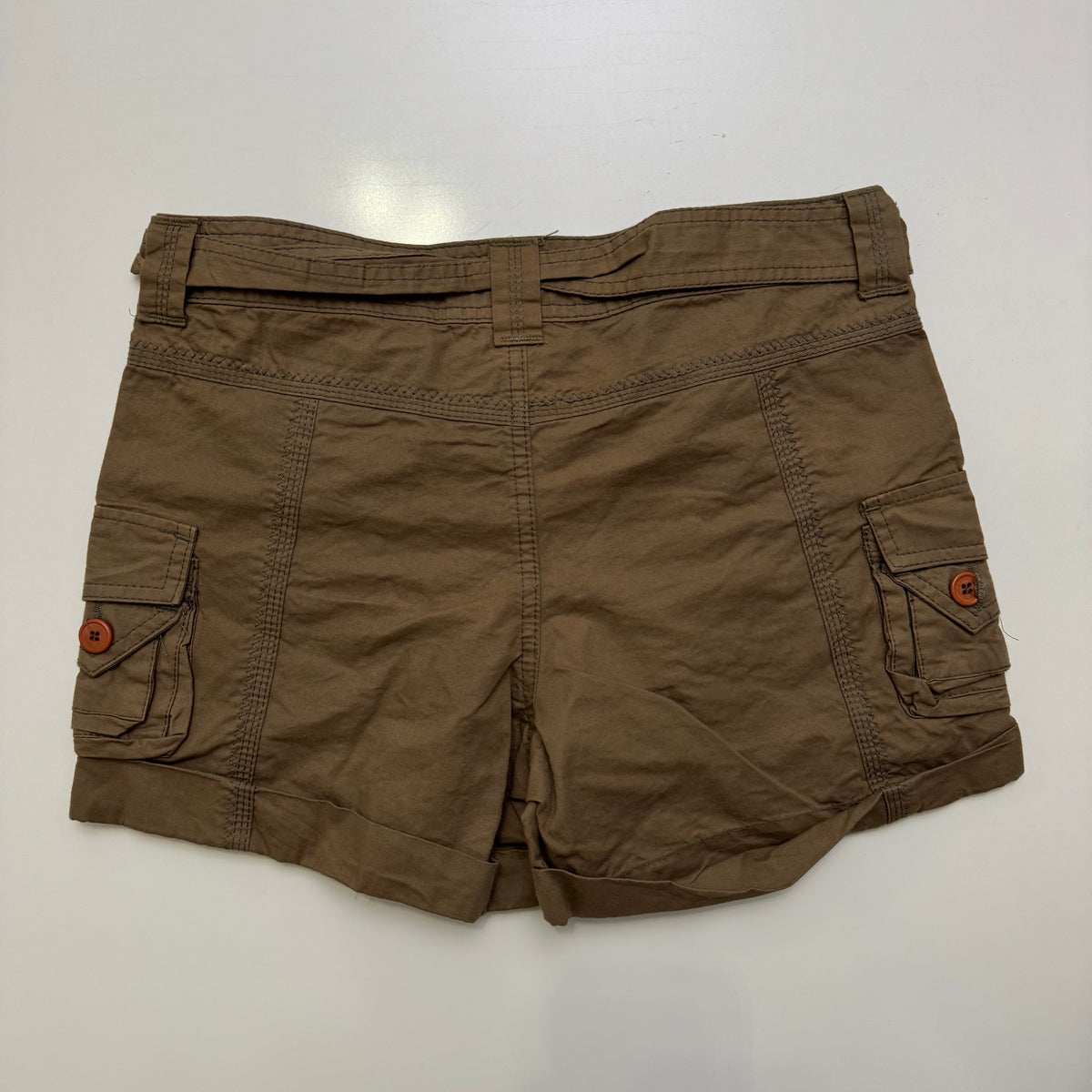 Brown Abercrombie Cargo Shorts