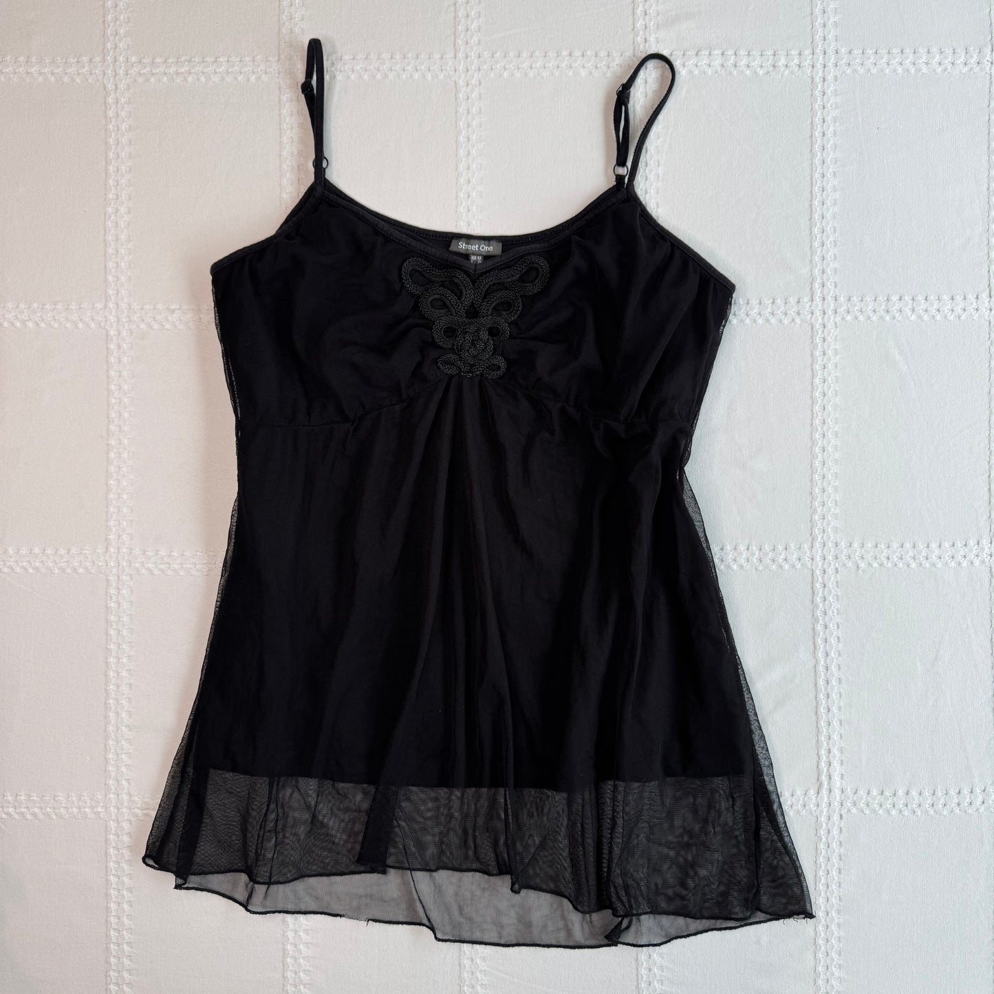 Black Babydoll Cami