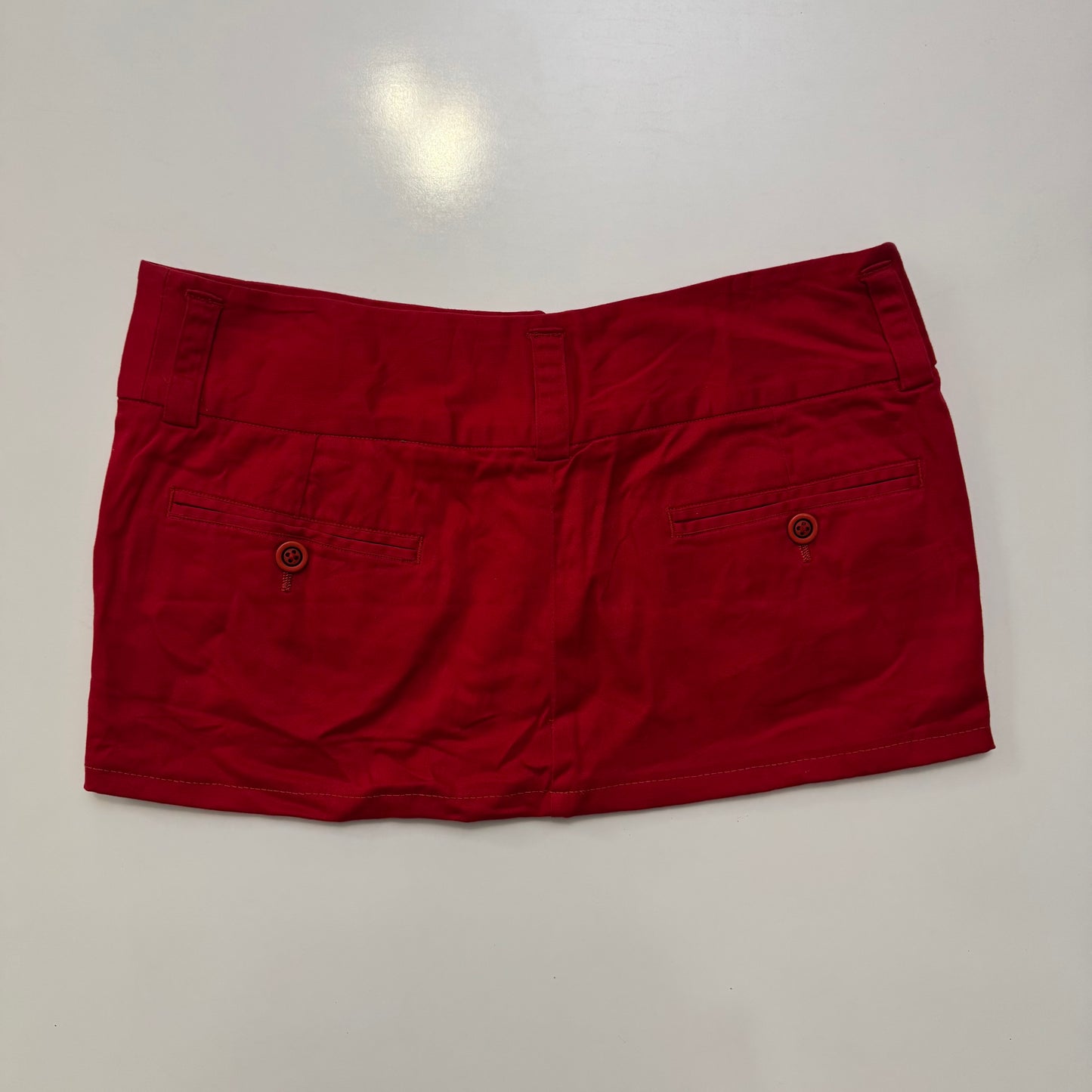 Red Mini Skirt