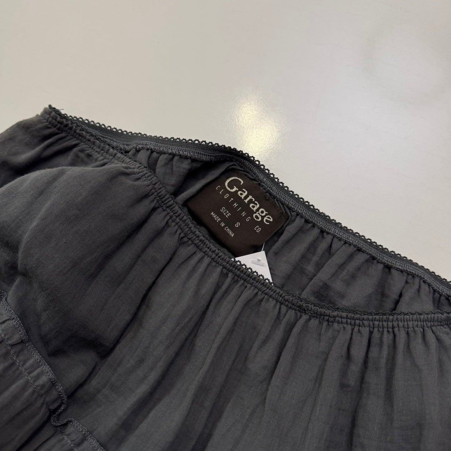 Grey Maxi Skirt