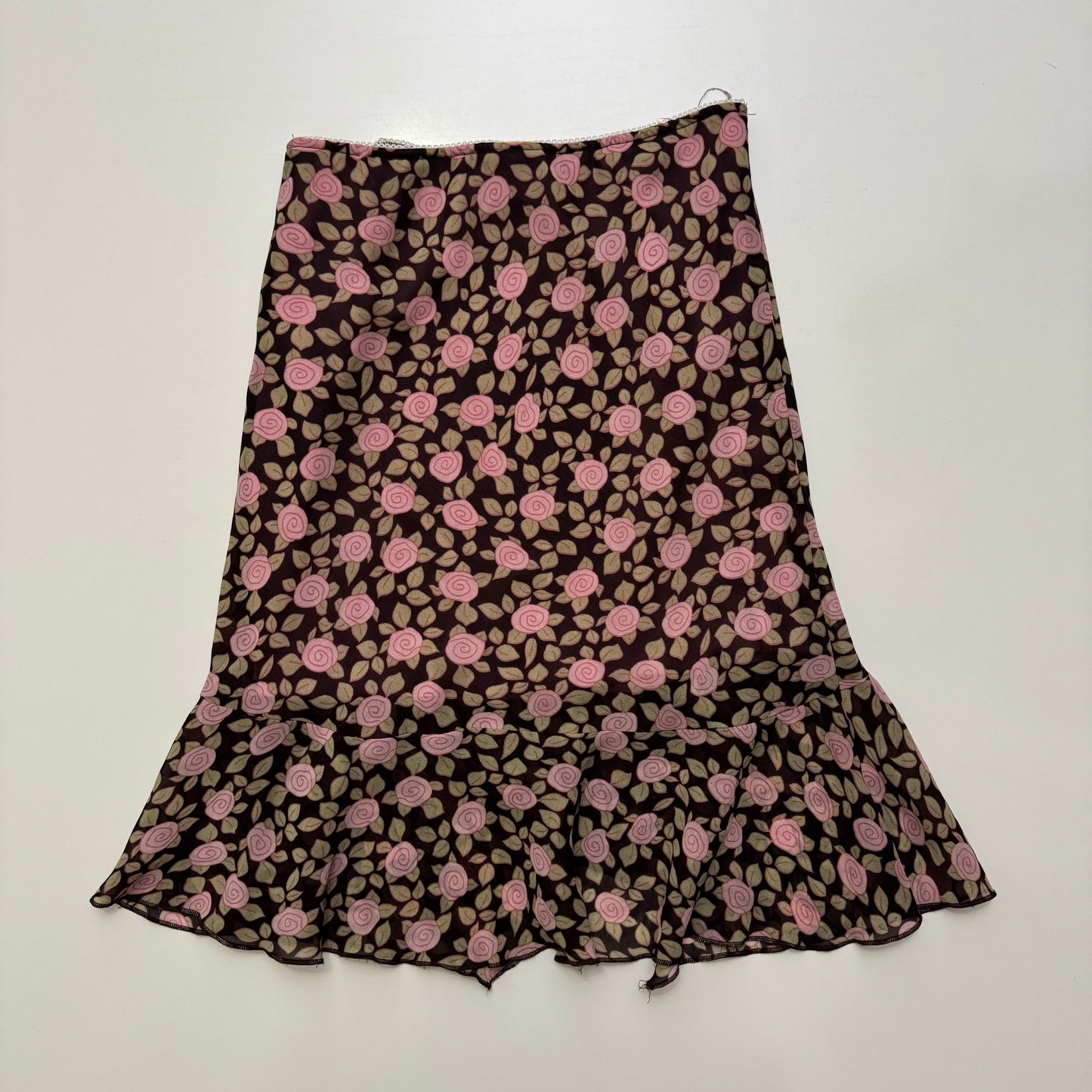 Floral Midi Skirt