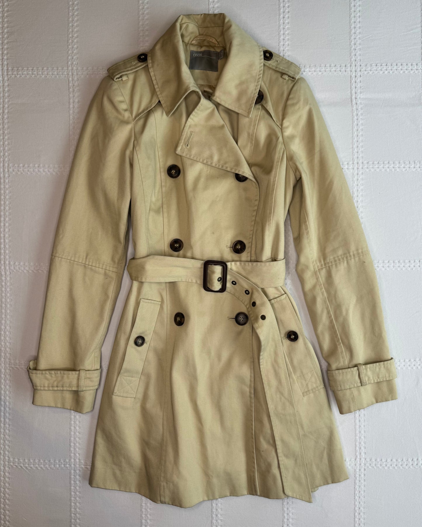 Beige Trench Coat
