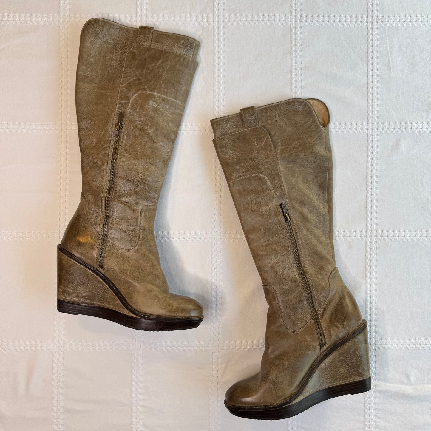 Frye Wedge Boots