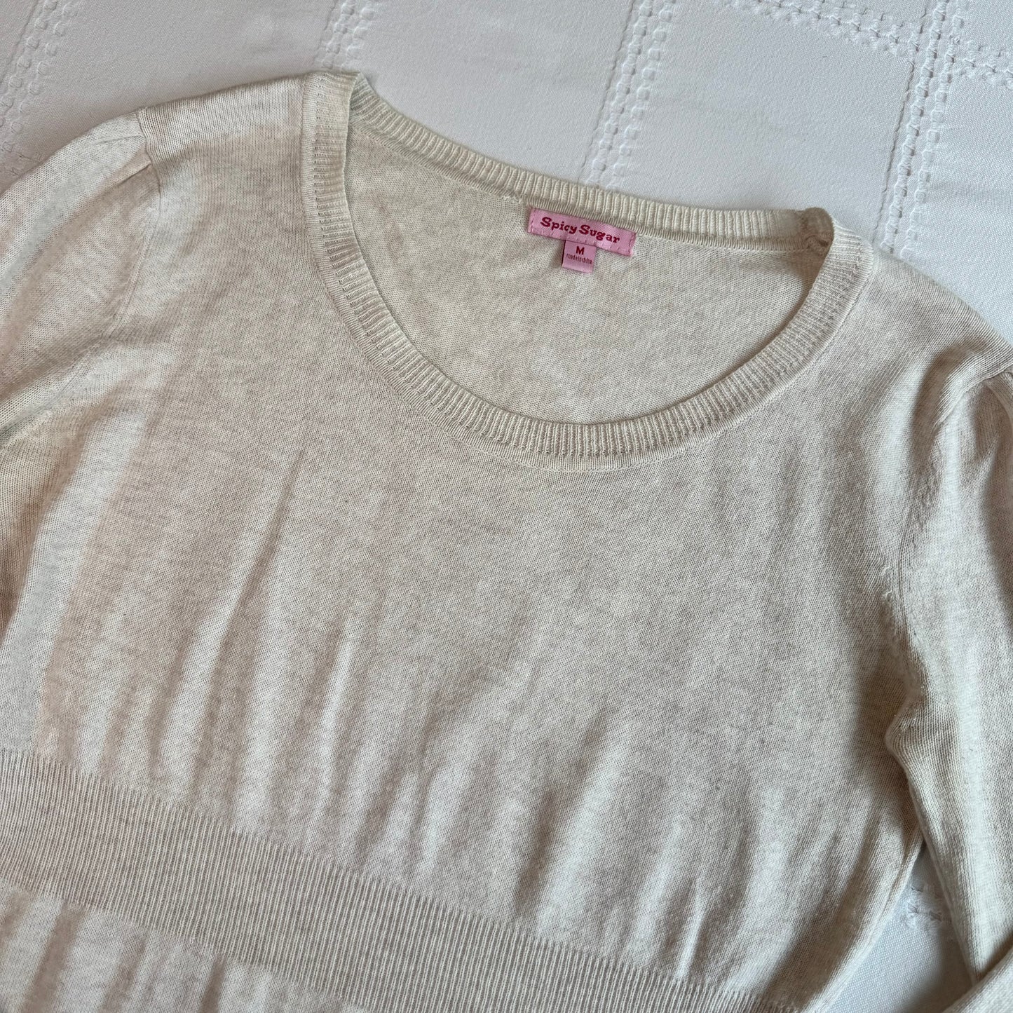 Knit Babydoll Longsleeve