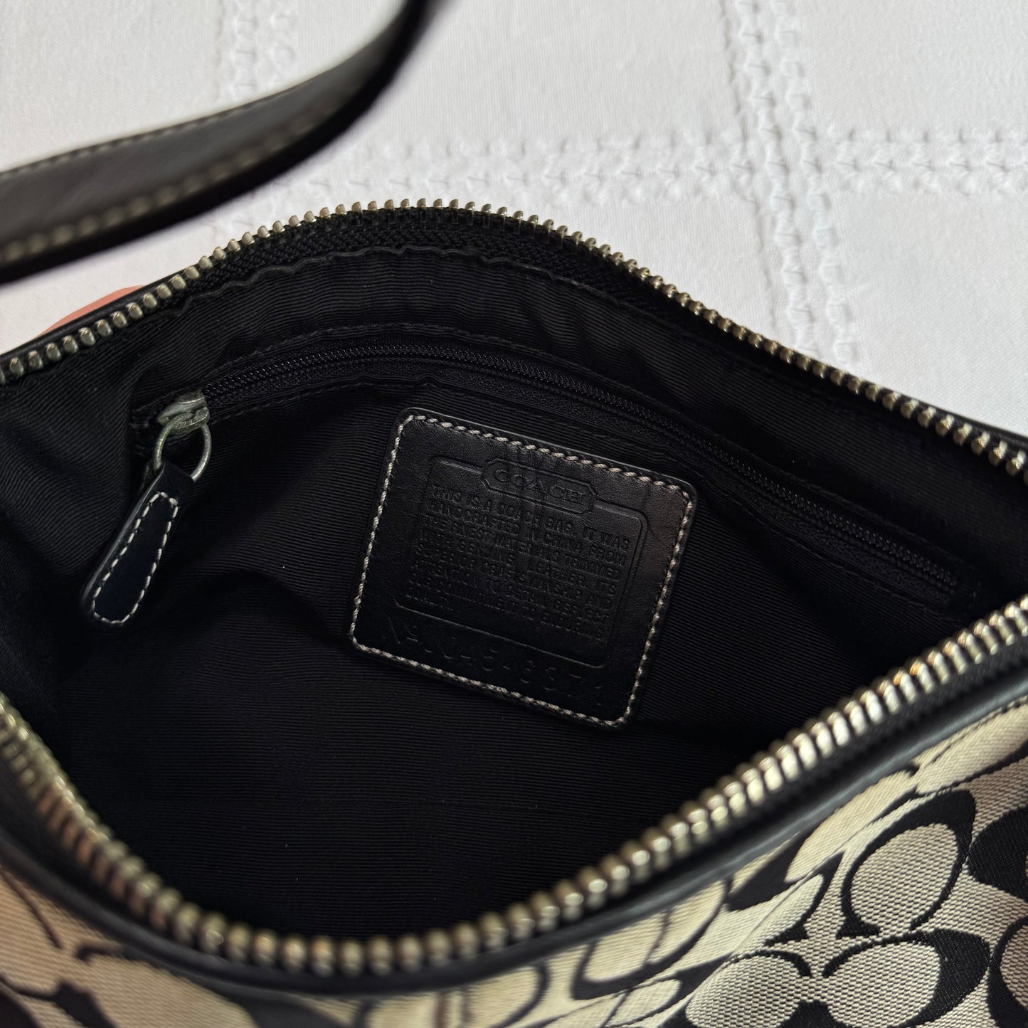 Coach Monogram Shoulder Bag