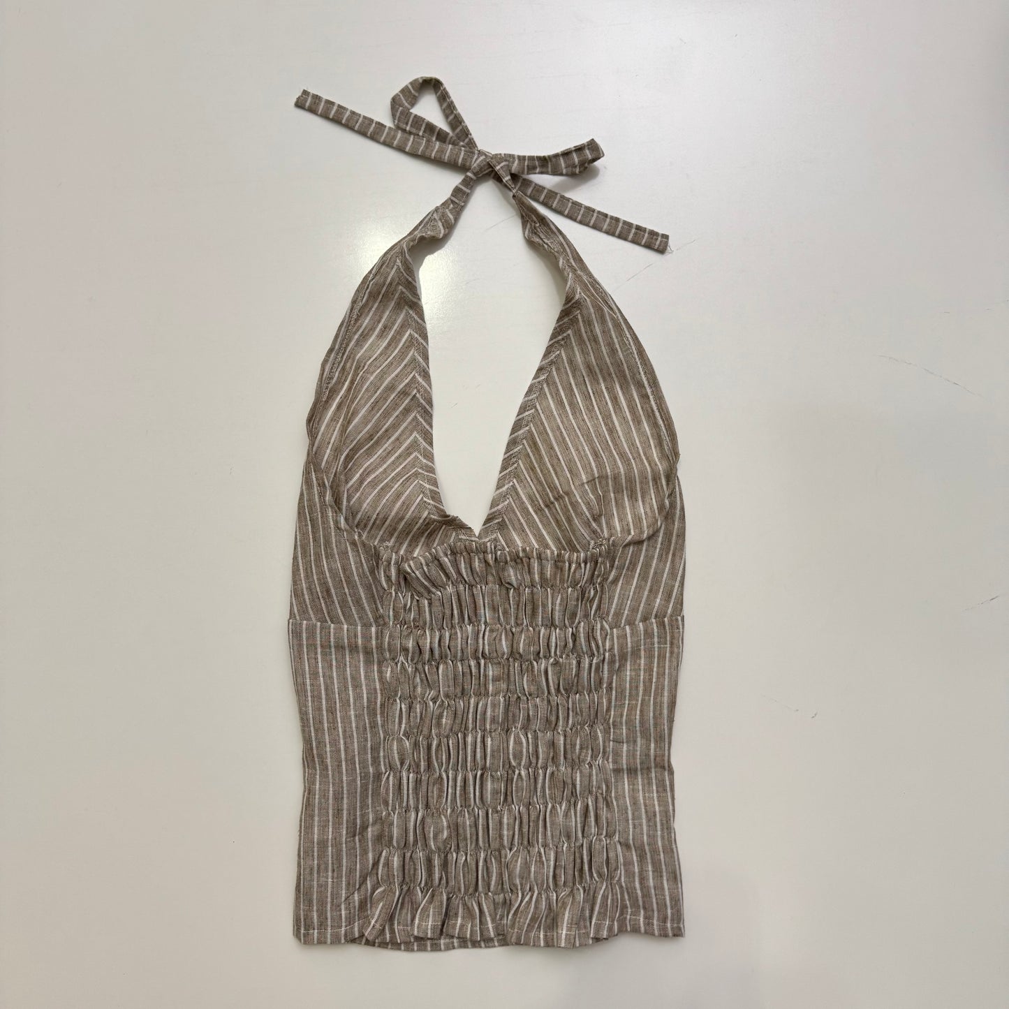 Striped Halter Top