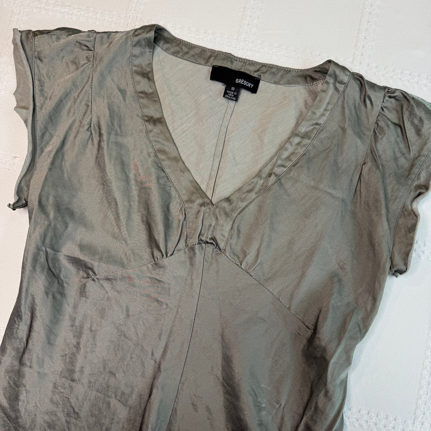 Silk Babydoll Top