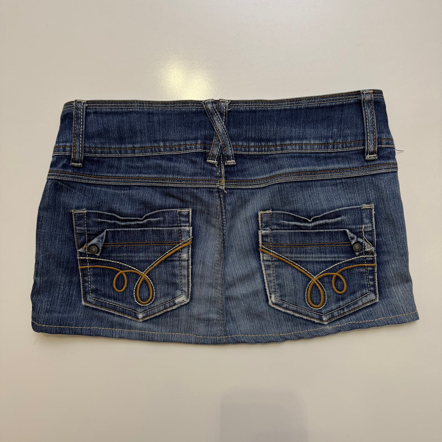 Denim Mini Skirt