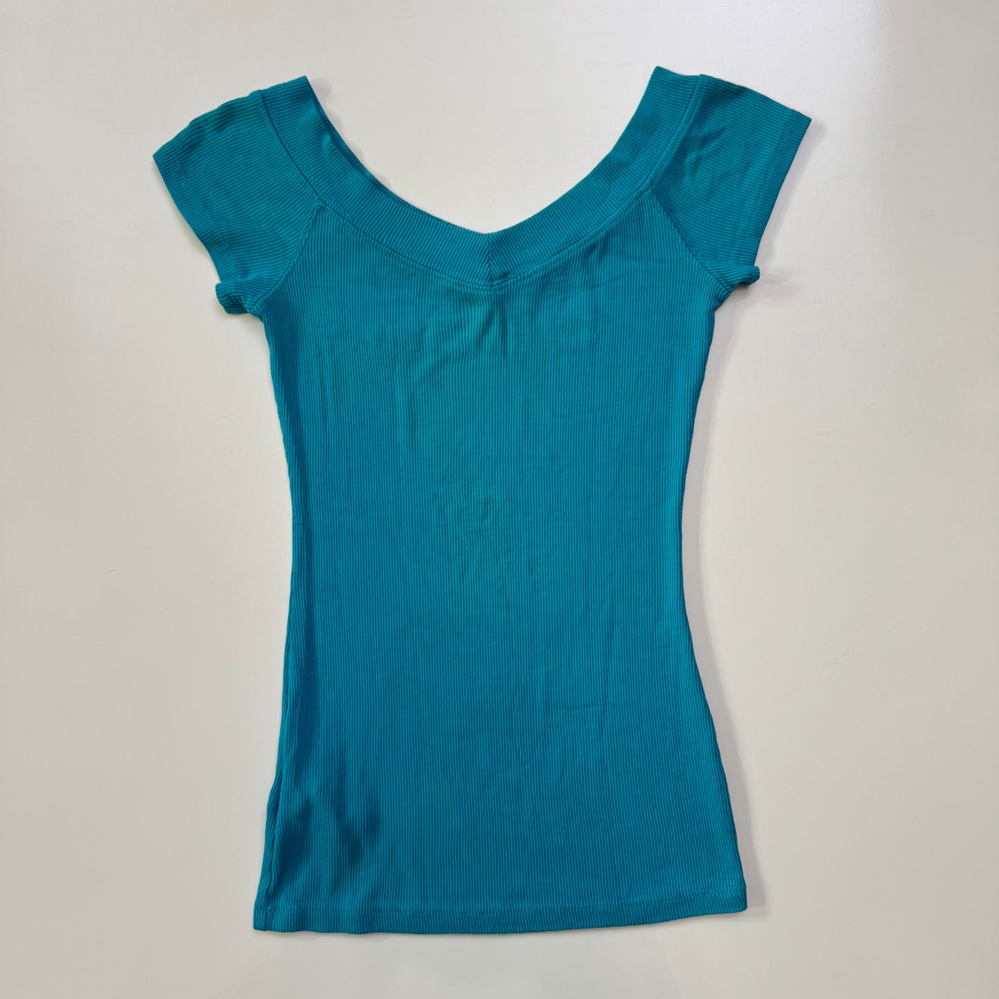 Bebe Blue Top