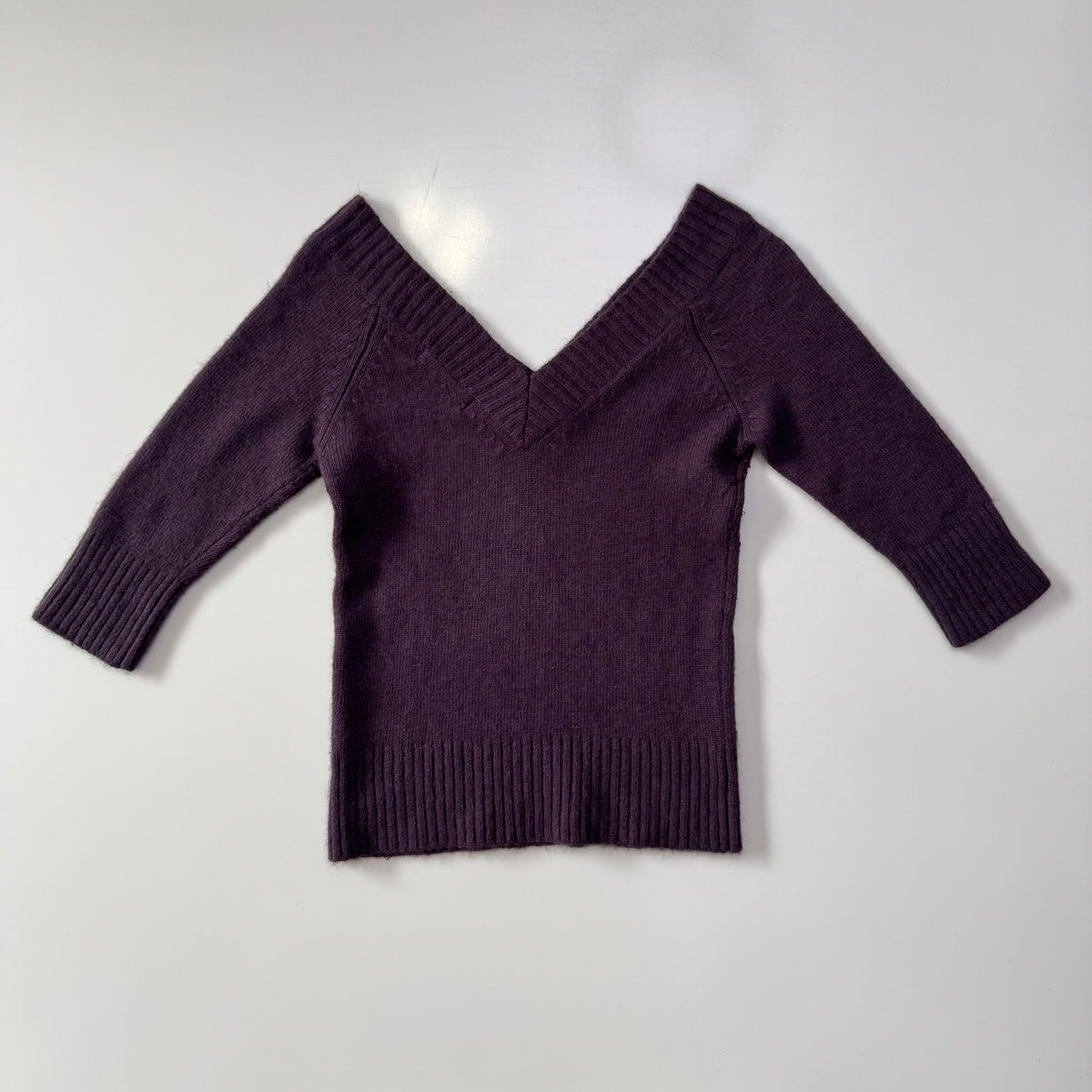 Purple Knit Sweater