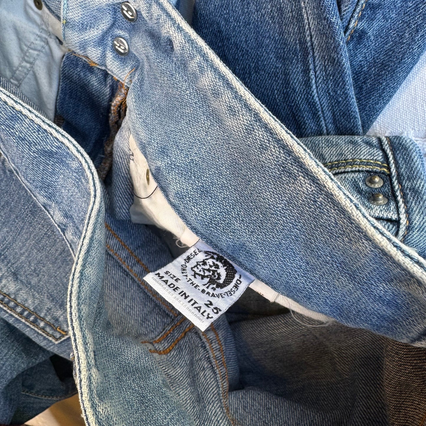 Diesel Low Rise Jeans