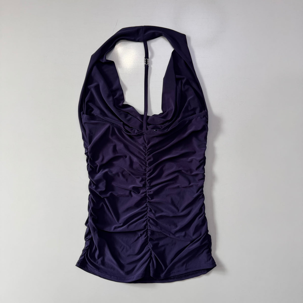 Purple Cowl Neck Cami