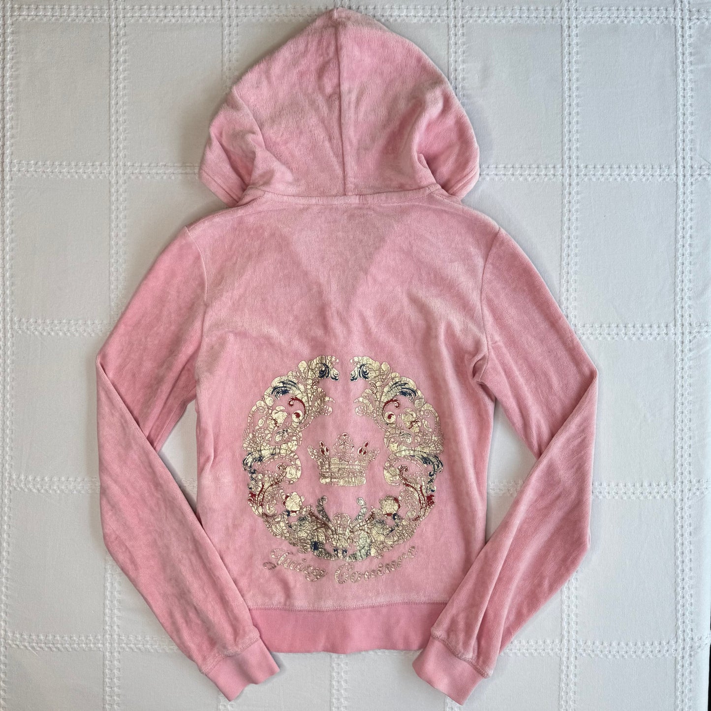 Juicy Couture Light Pink Velour Tracksuit