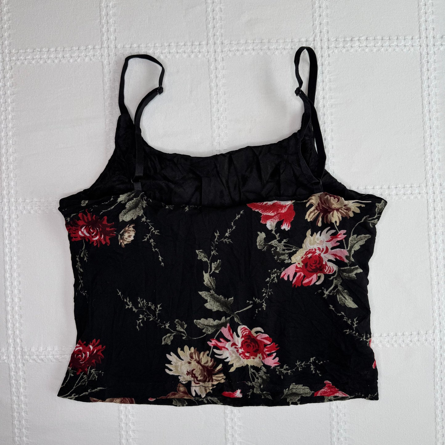 Floral Micro Mesh Tank
