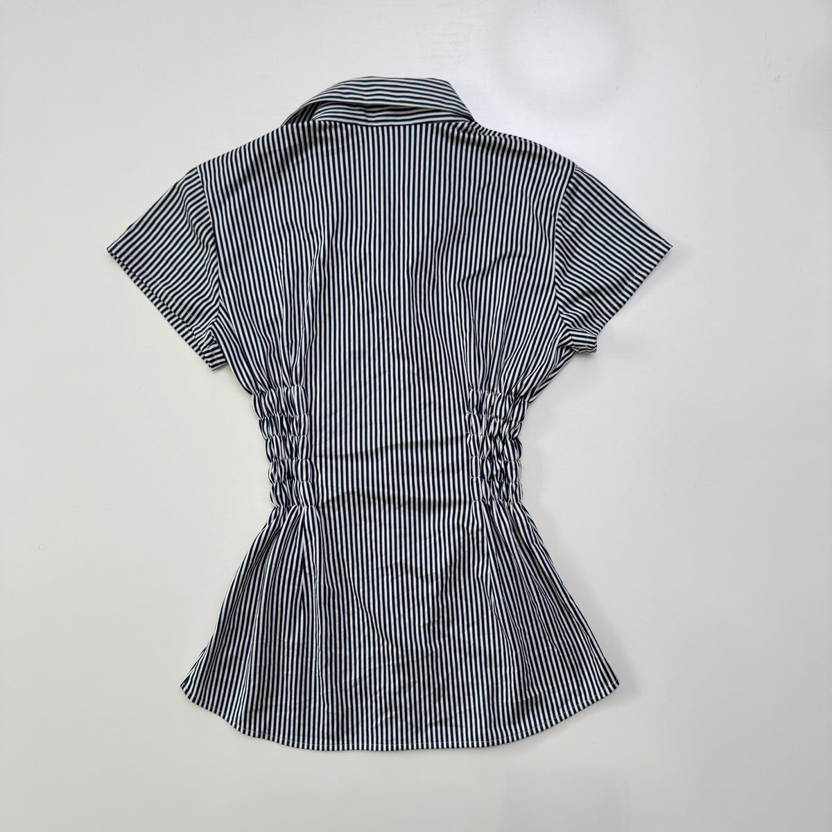 Striped Cinched Shirt