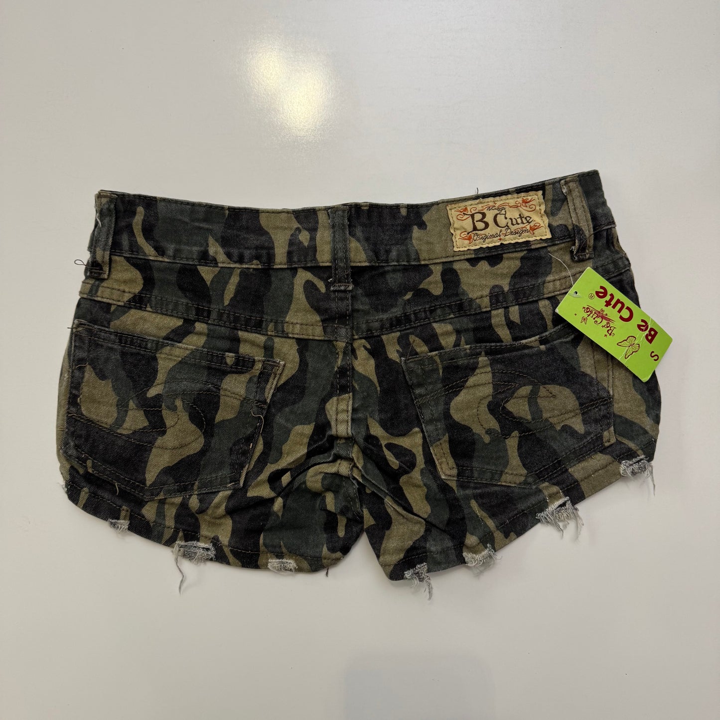 Camo Print Shorts