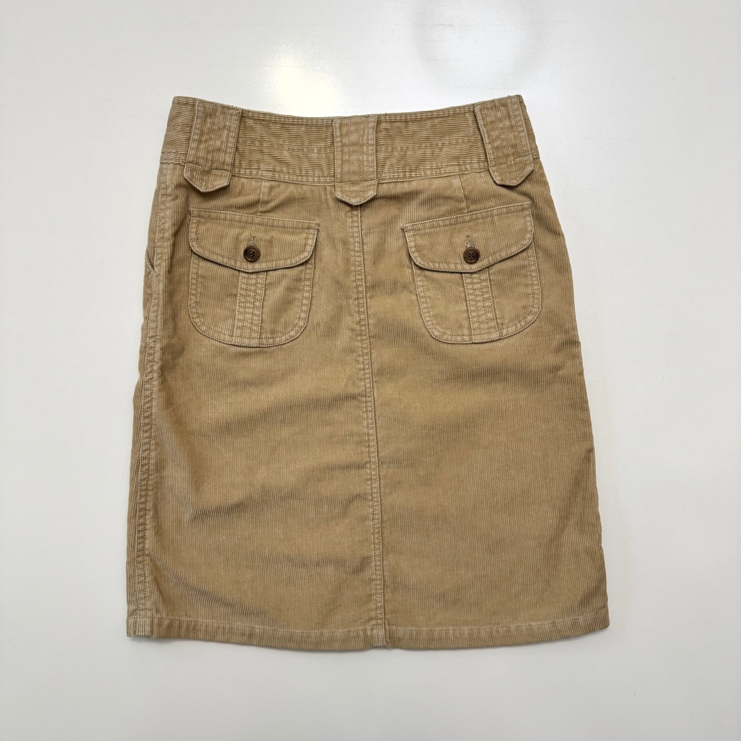Corduroy Midi Skirt