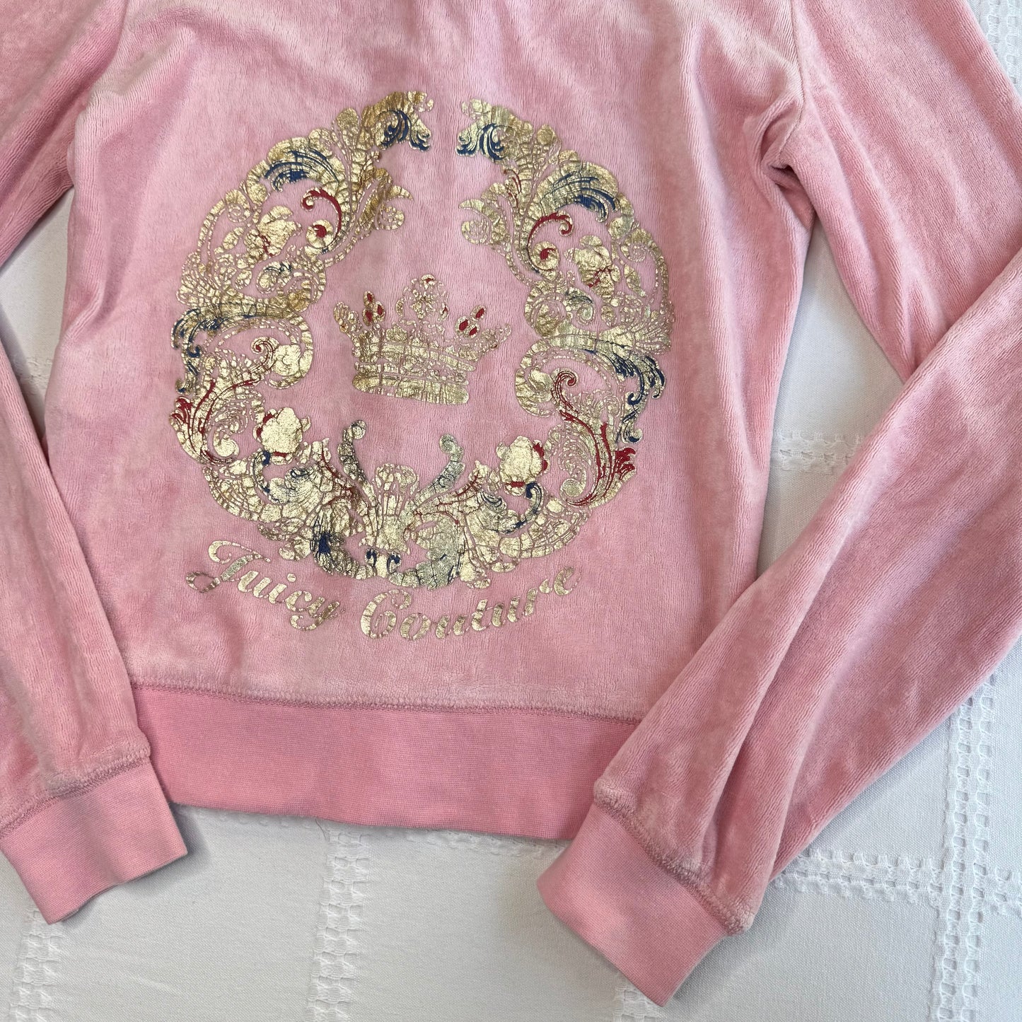 Juicy Couture Light Pink Velour Tracksuit
