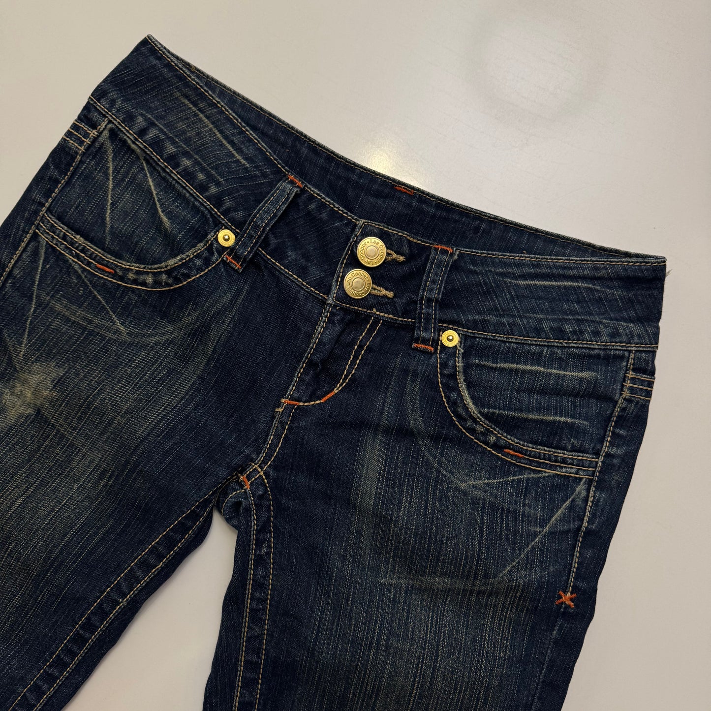 Low Rise Flare Jeans