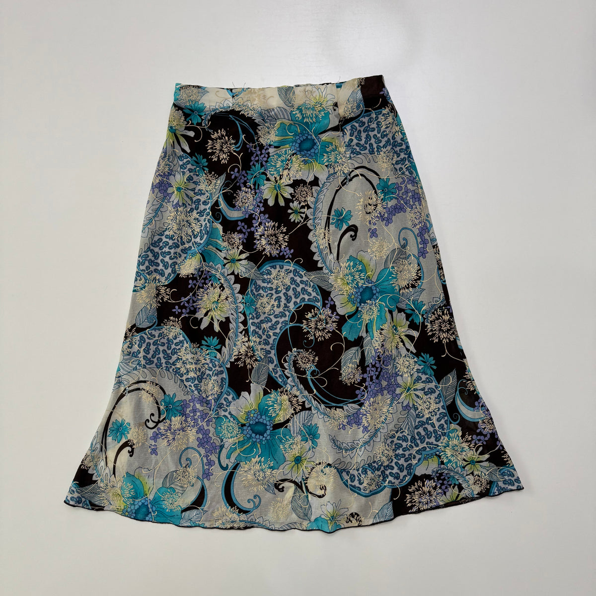 Paisley Midi Skirt