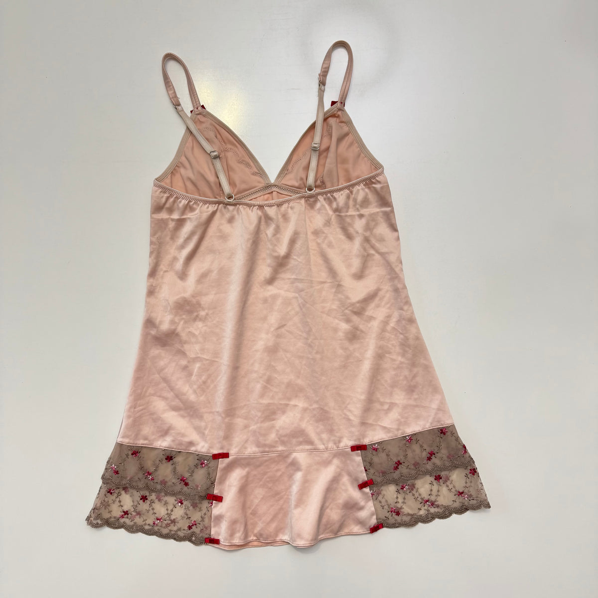 Embroidered Babydoll Cami