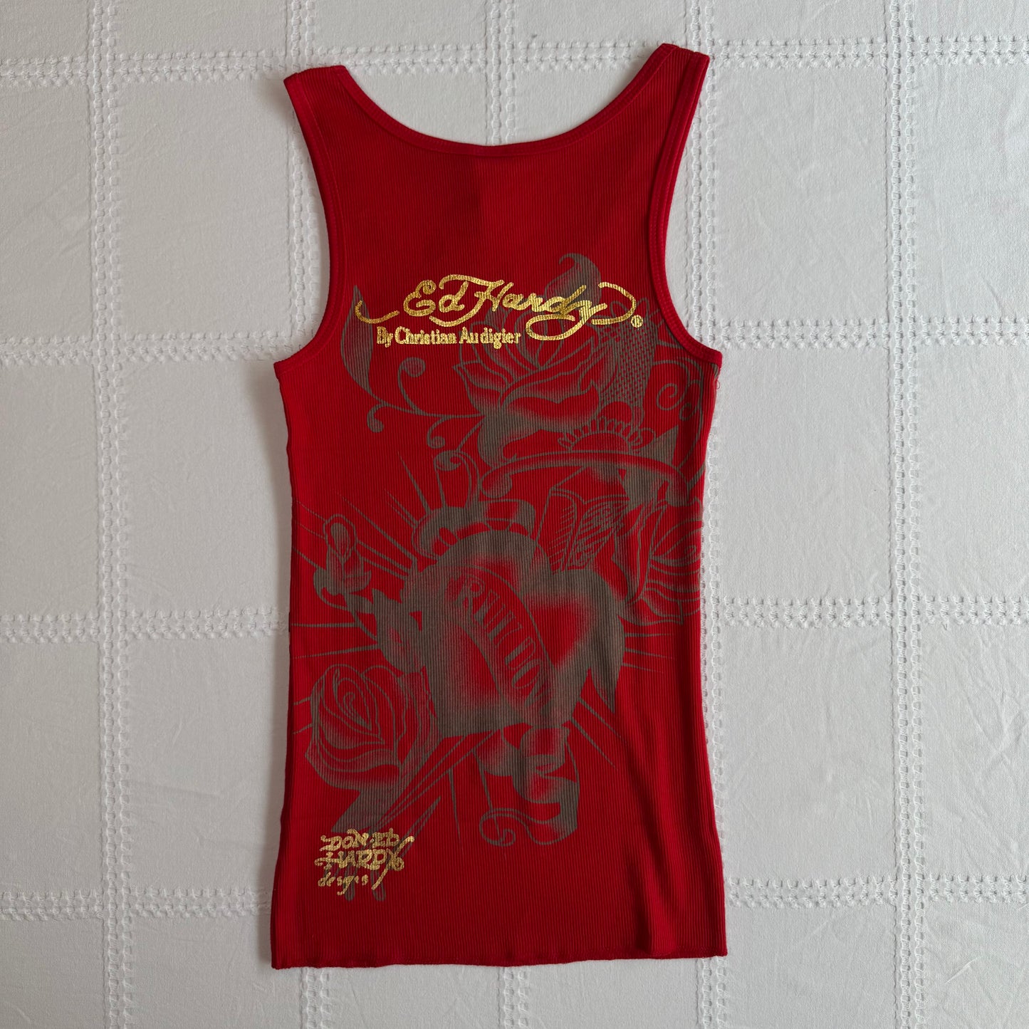 Ed Hardy Red Tank