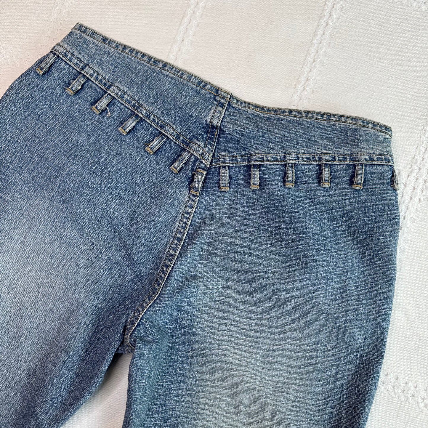 Low Rise Flare Jeans