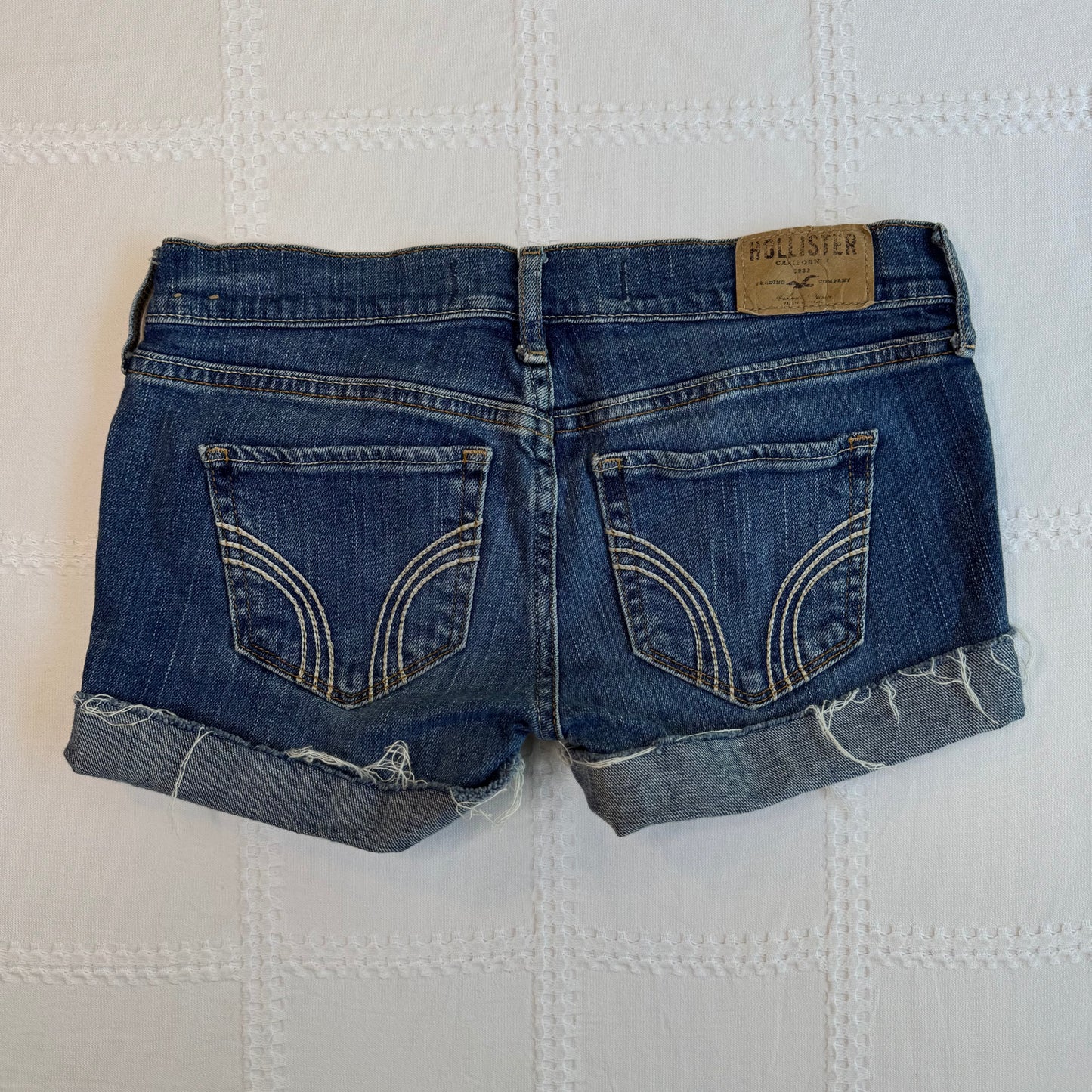 Hollister Low Rise Denim Shorts
