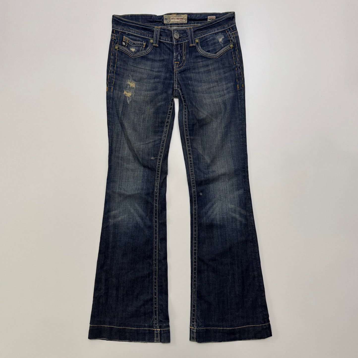 Low Rise Flare Jeans