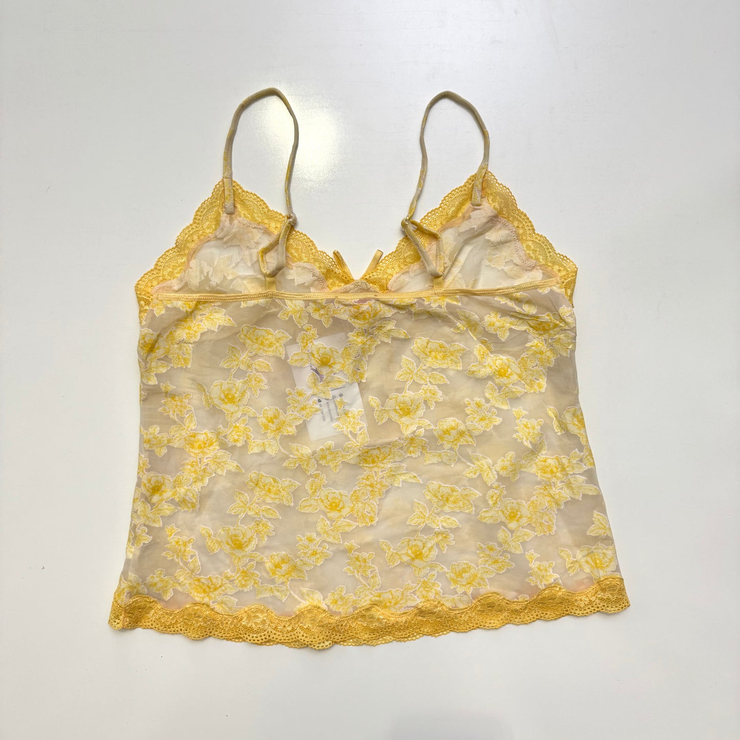 Yellow Lace Cami