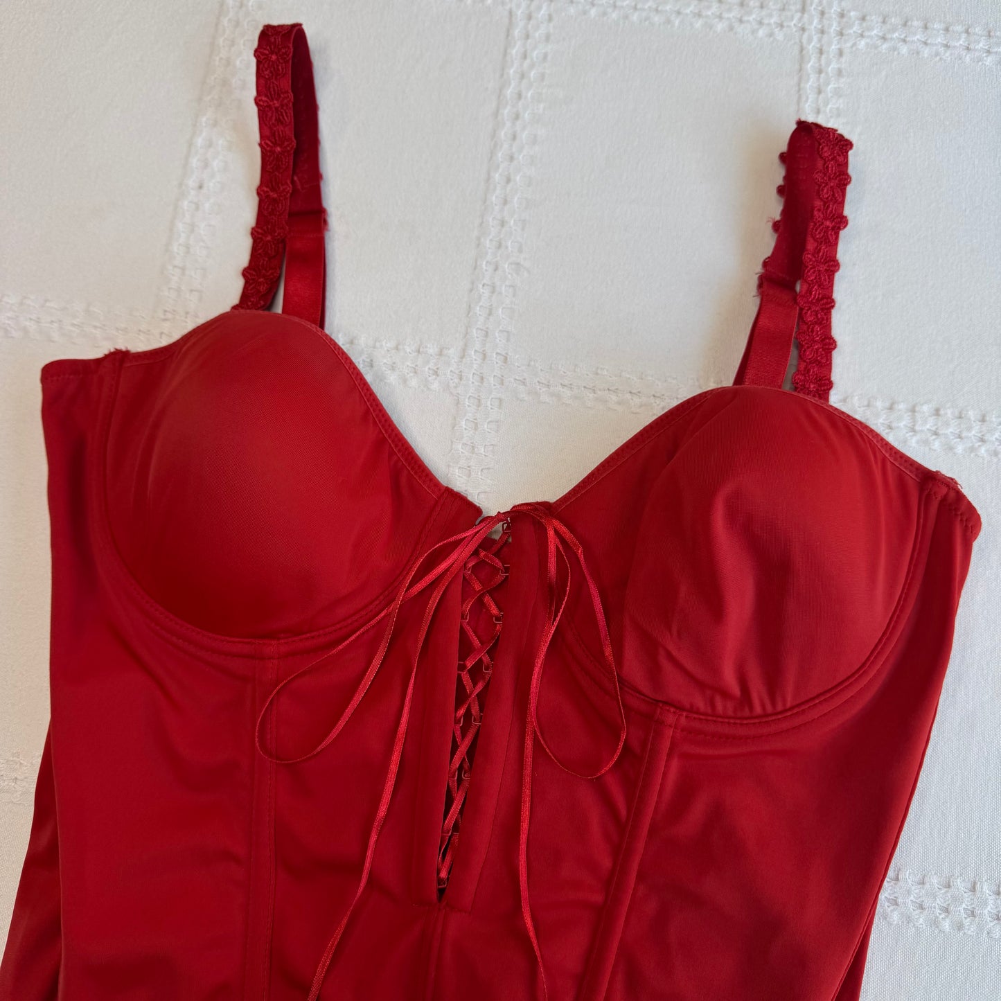Red Corset Top