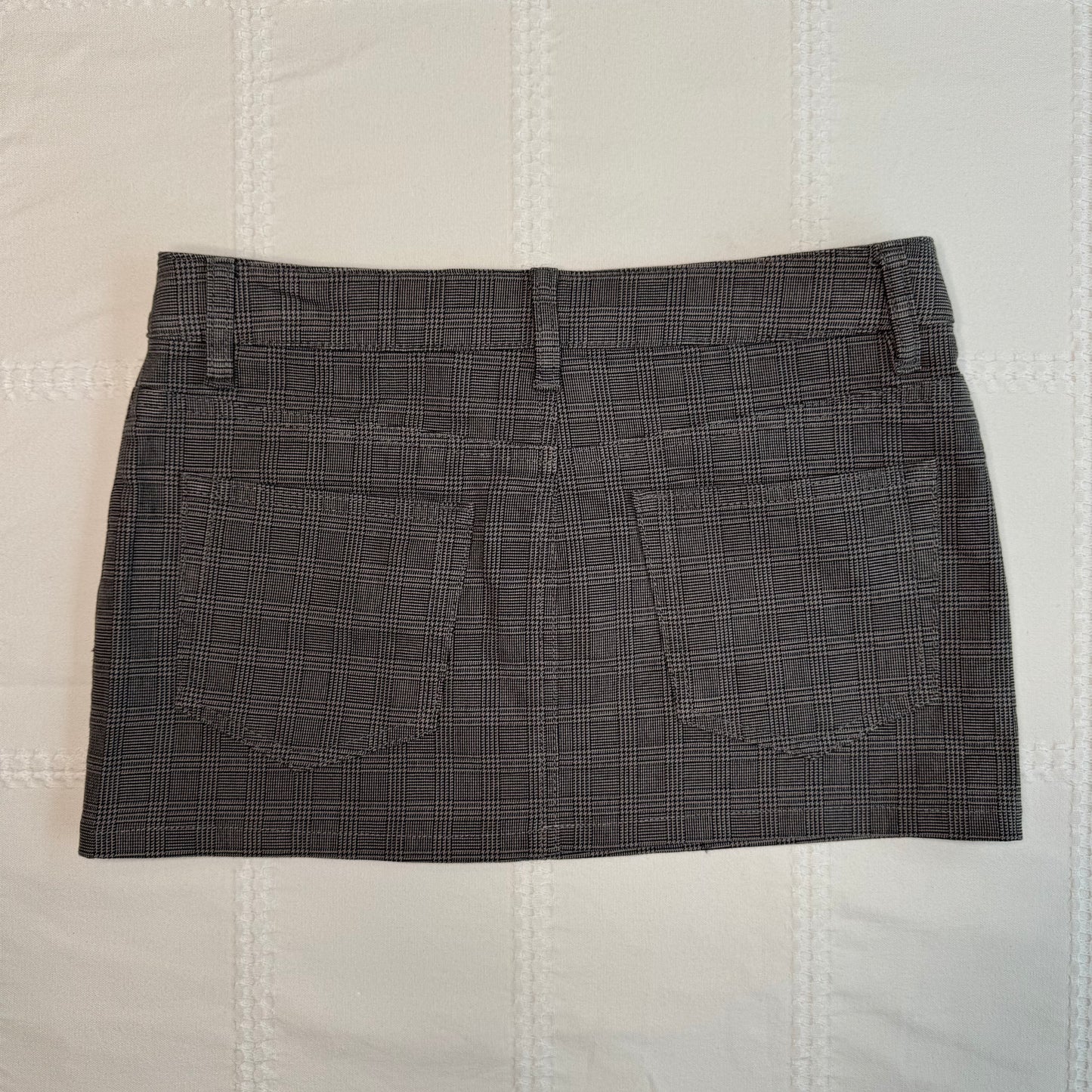 Plaid Mini Skirt