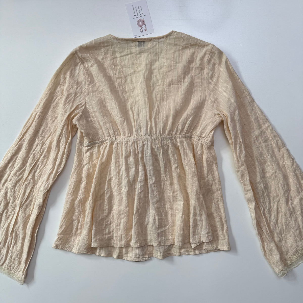 Flare Sleeve Blouse