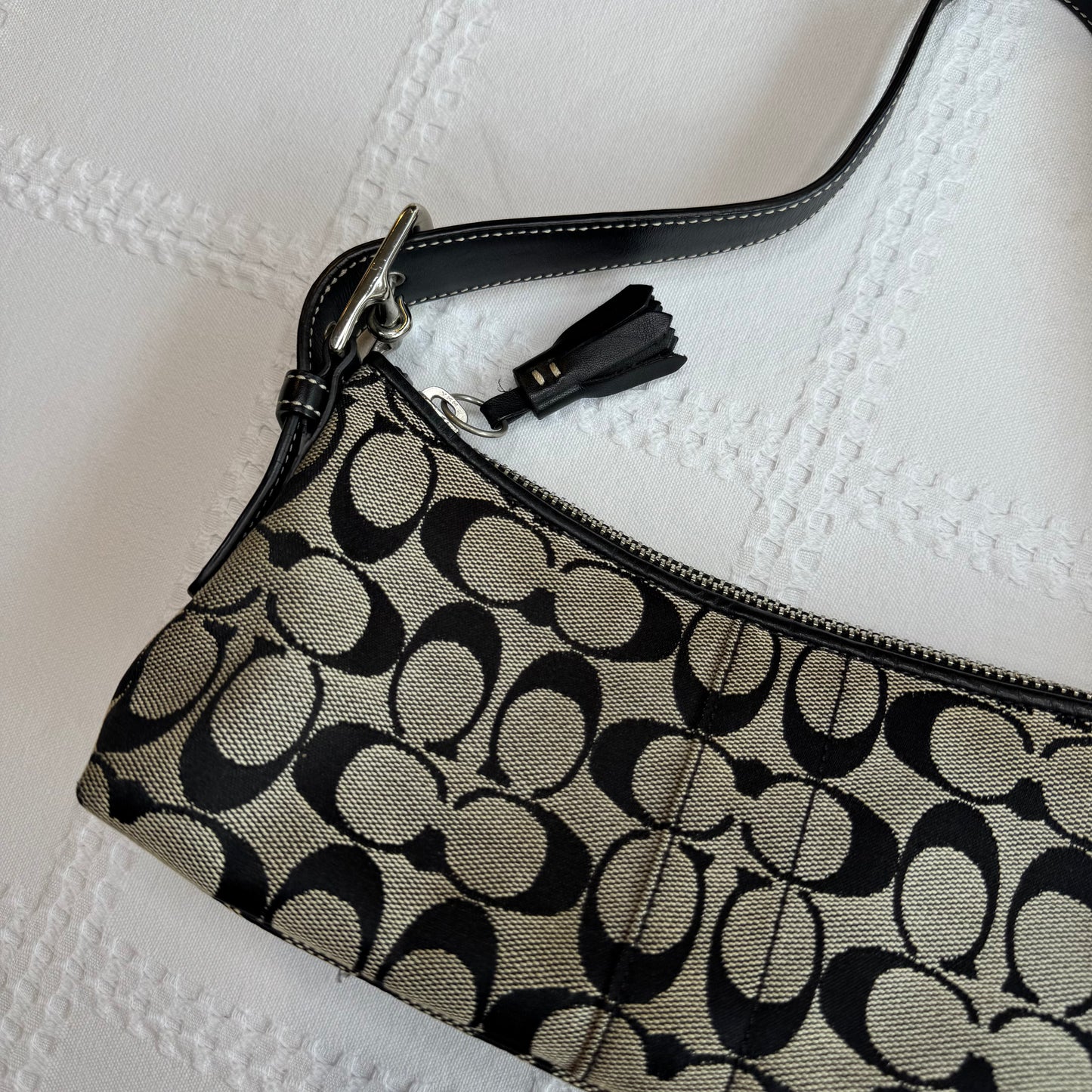 Coach Monogram Shoulder Bag