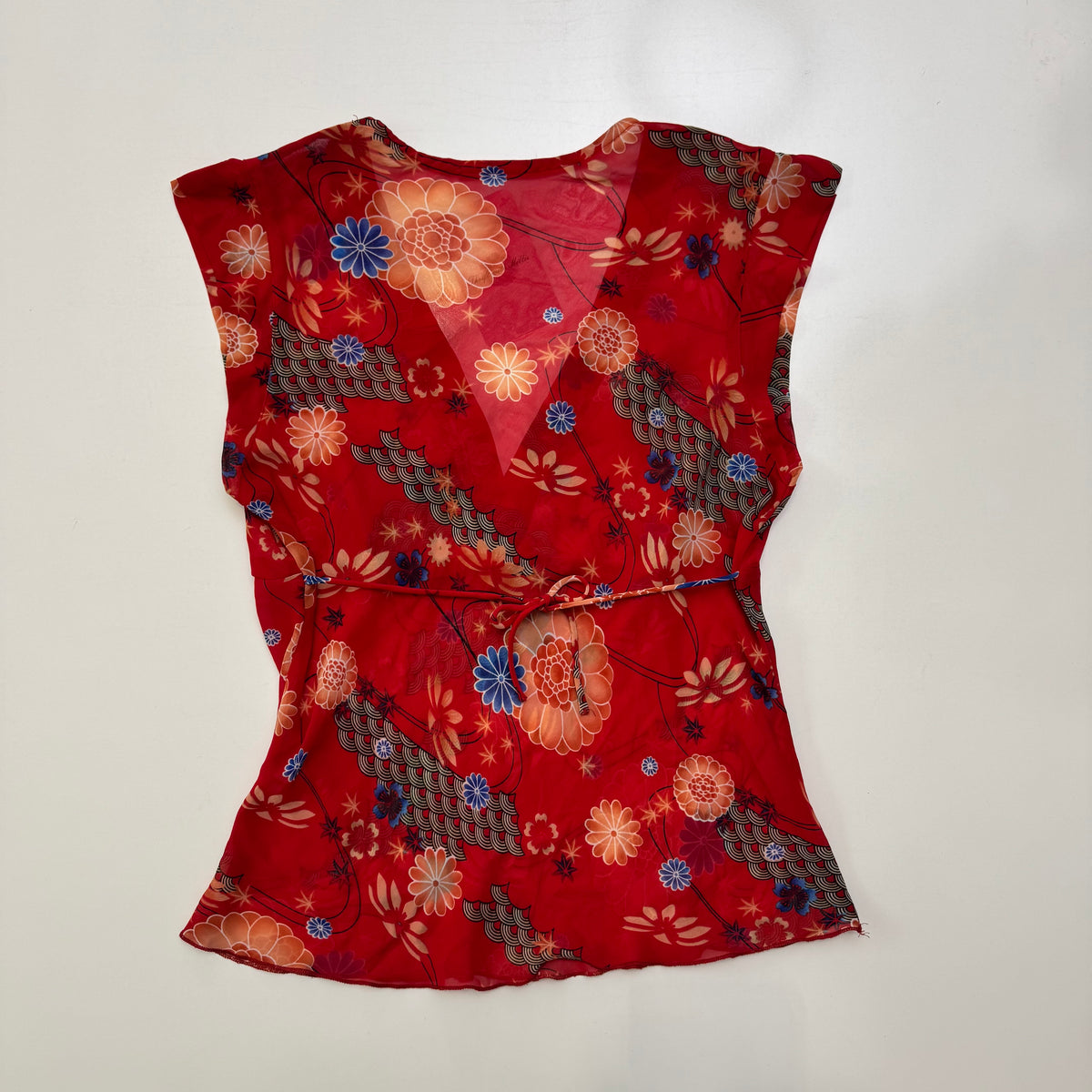 Red Babydoll Top