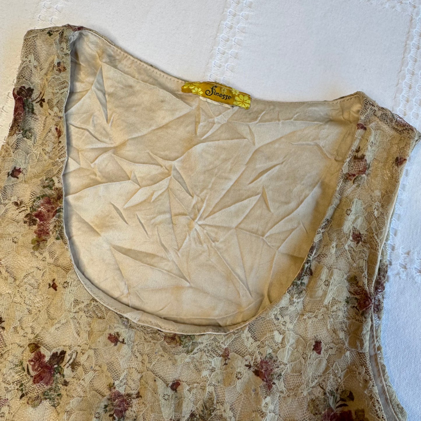 Floral Lace Cami Top