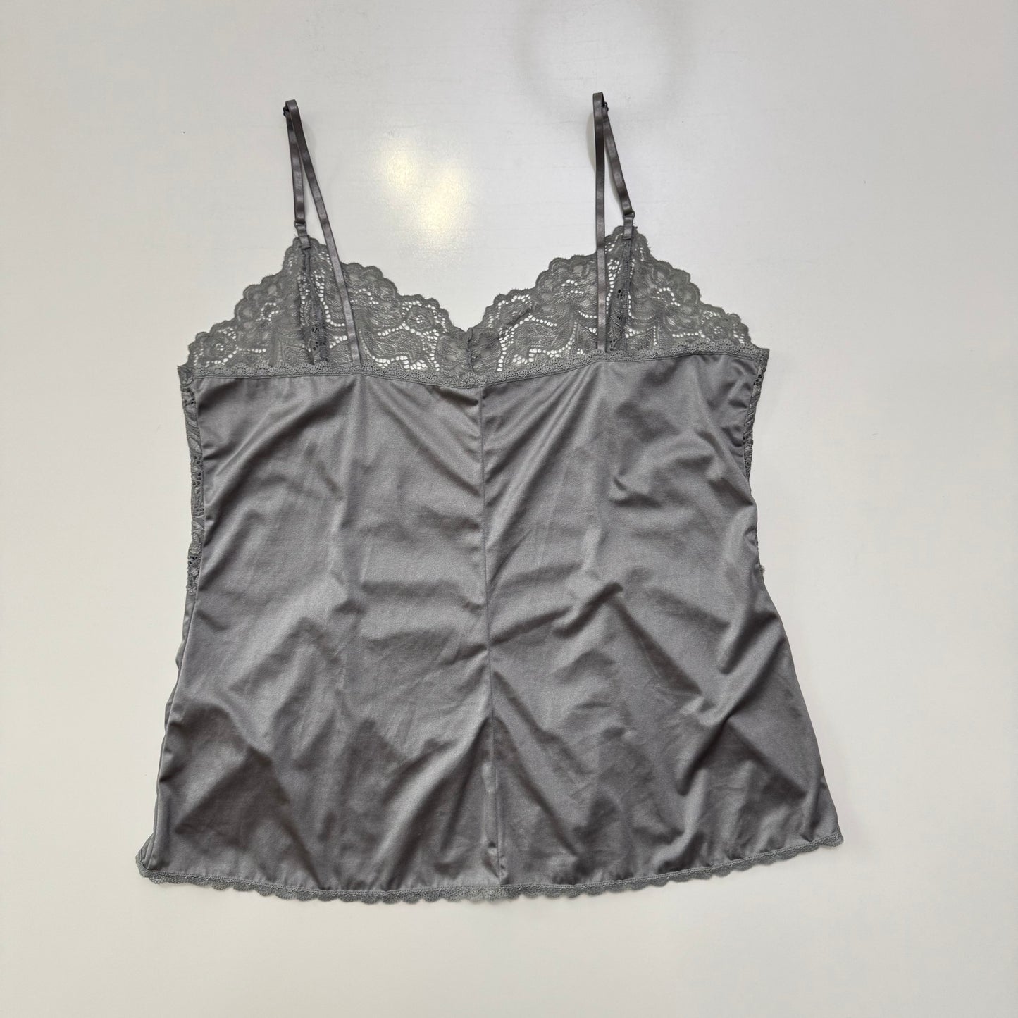 Grey Lace Cami