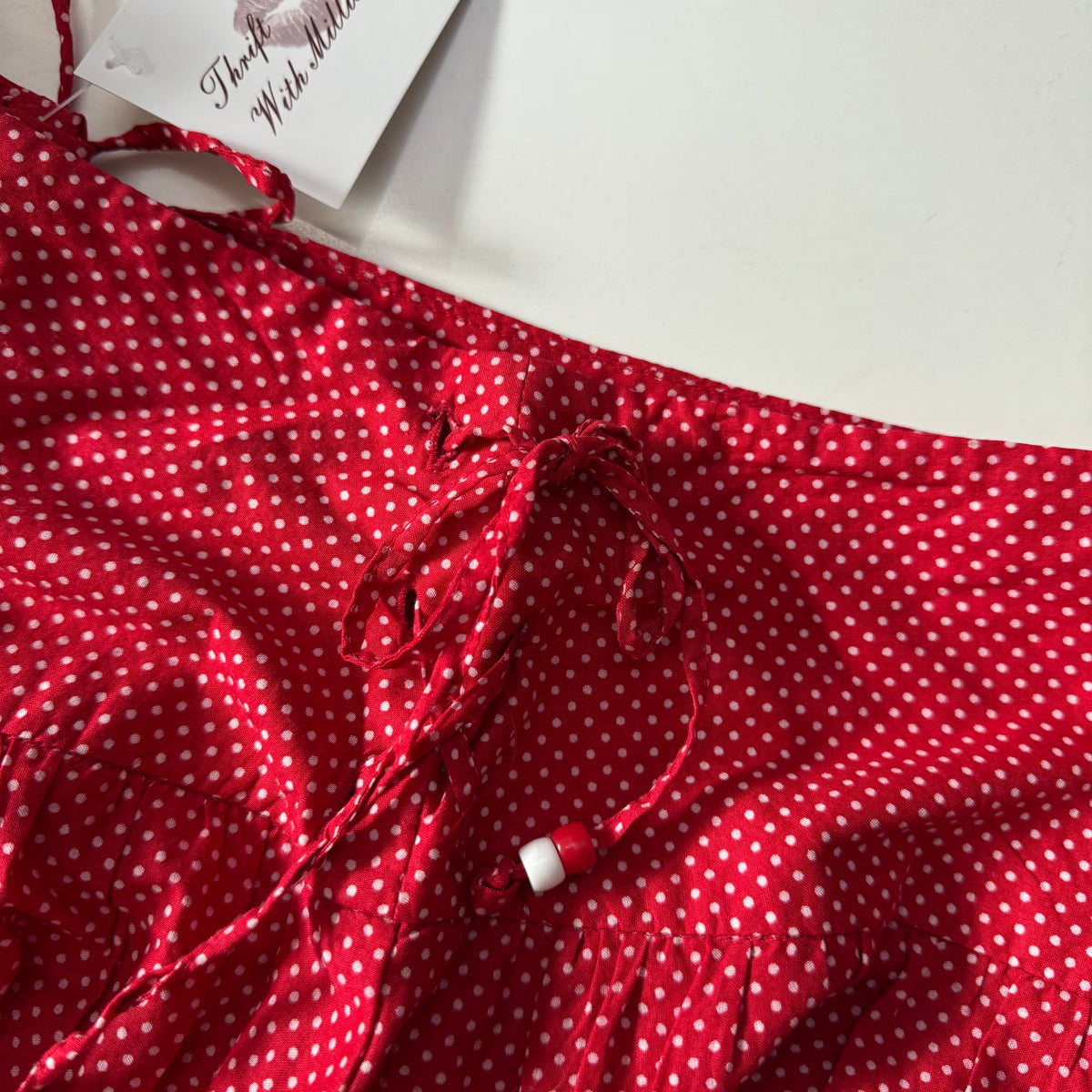 Red Mini Skirt