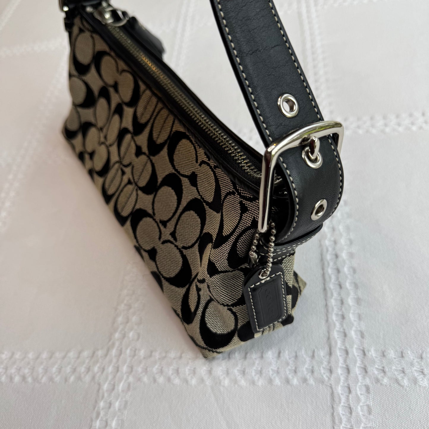 Coach Monogram Shoulder Bag