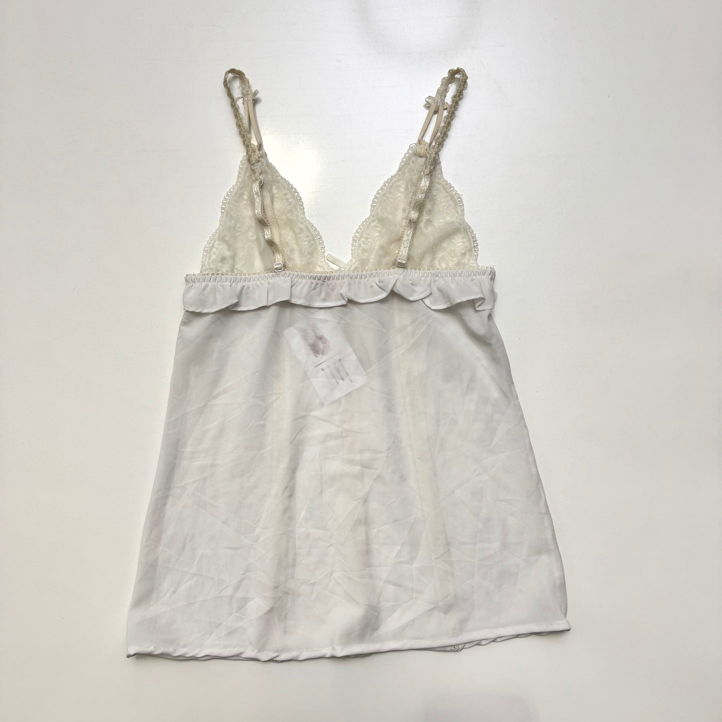White Lace Bust Cami