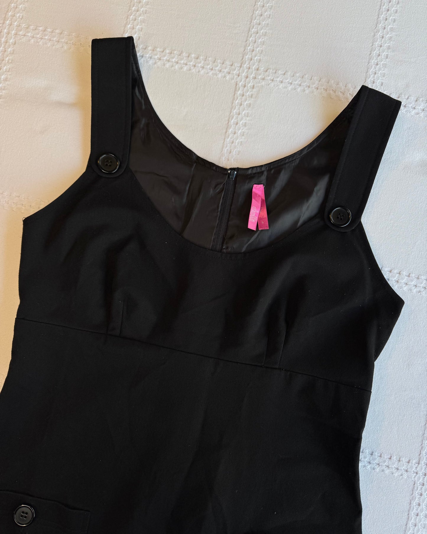 Tailored Babydoll Mini Dress