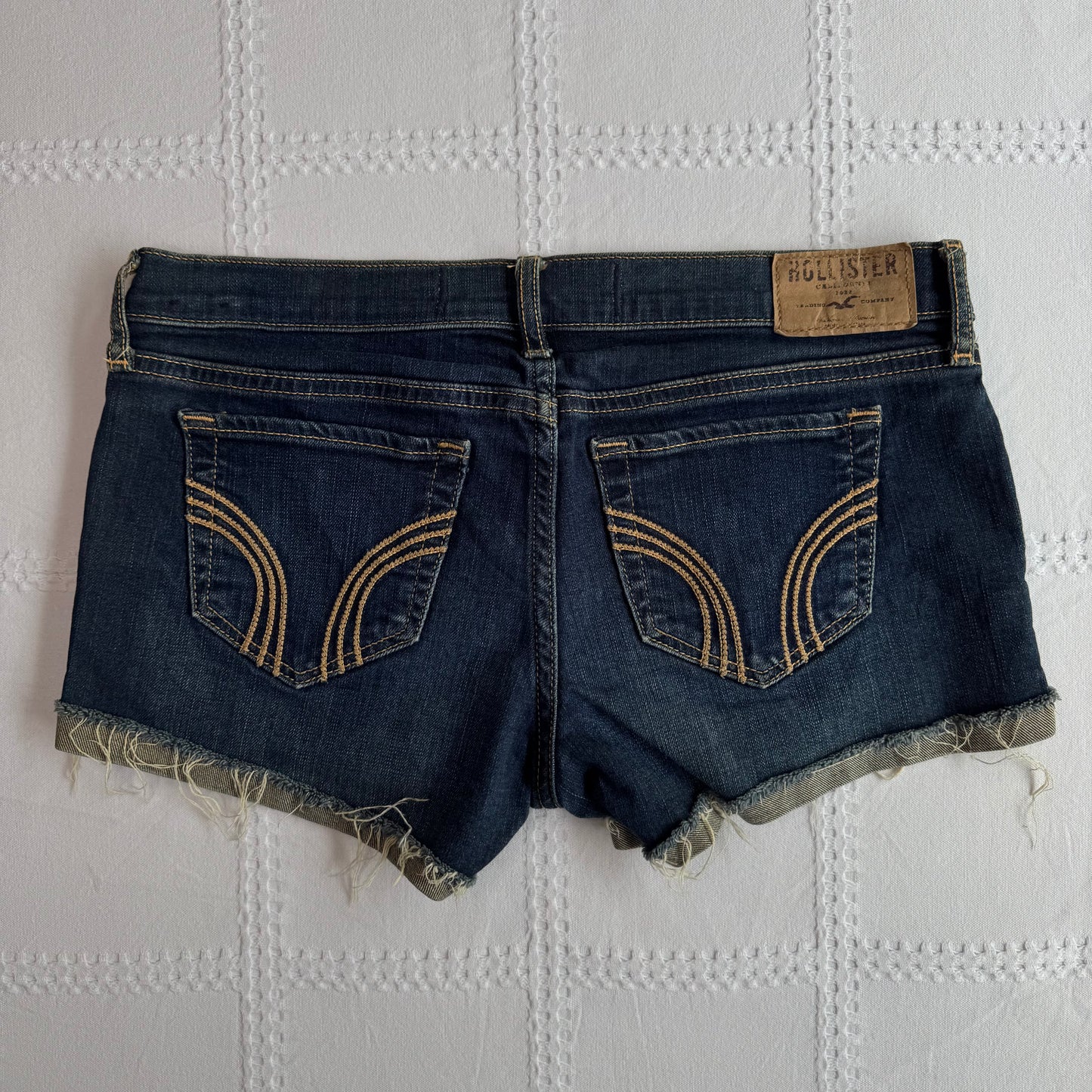 Hollister Low Rise Denim Shorts