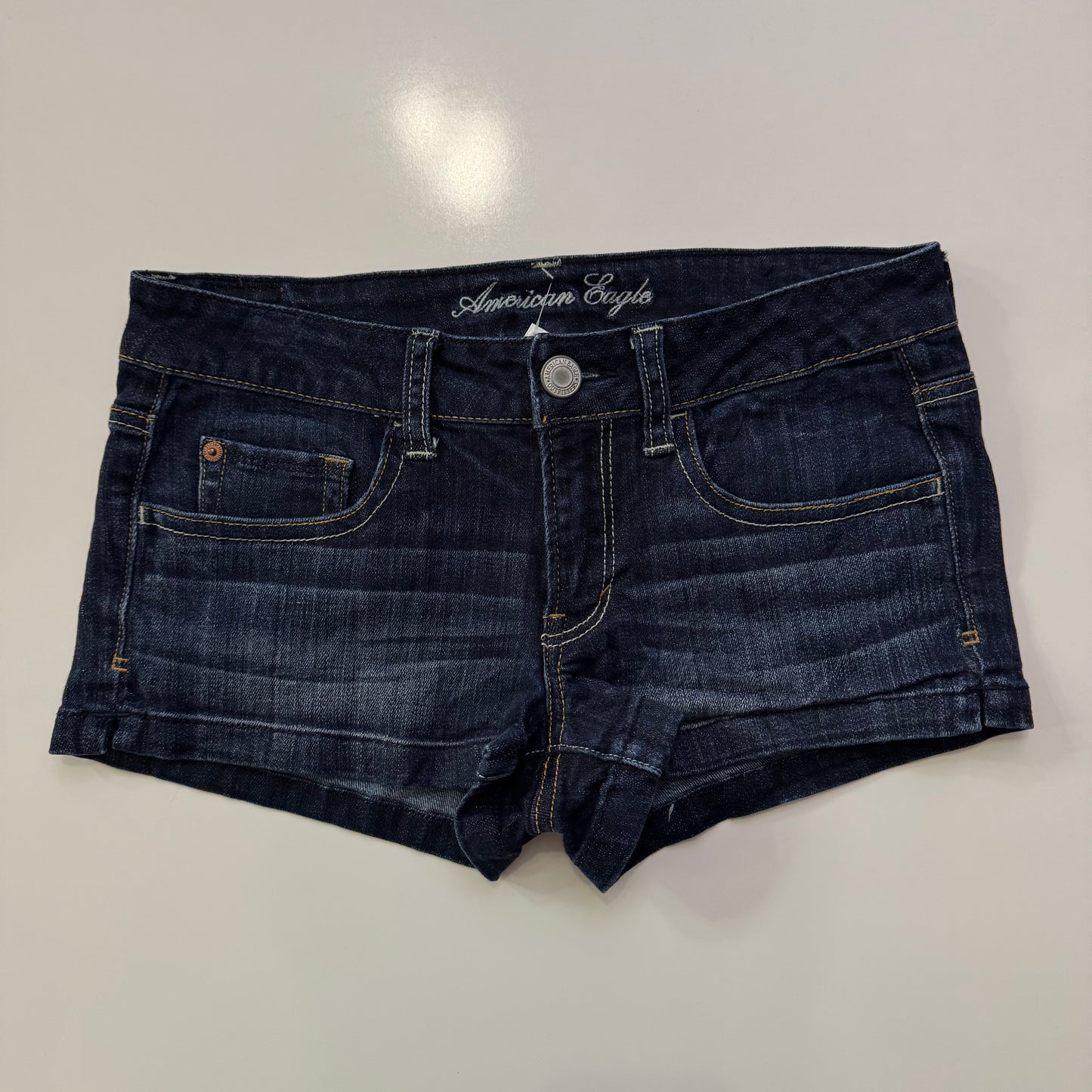 American Eagle Low Rise Denim Mini Shorts