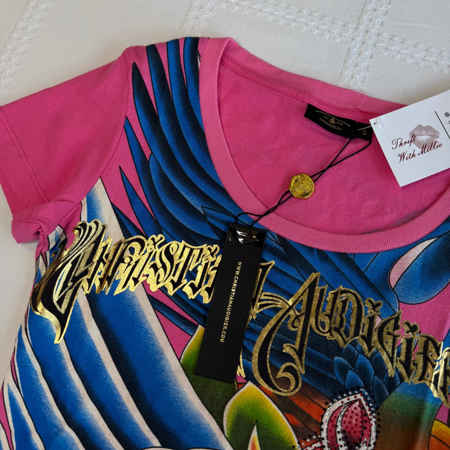 Christian Audigier Graphic Tee