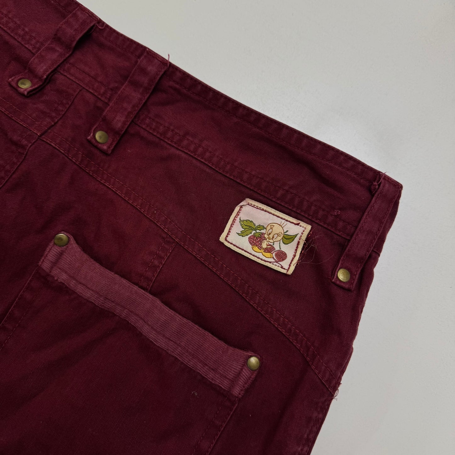 Red Cargo Pants