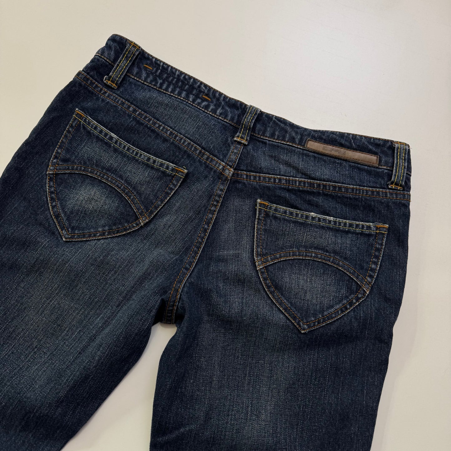 Low Rise Flared Jeans