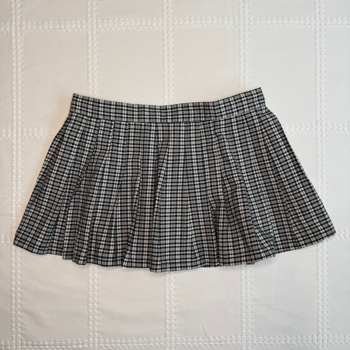 Pleat Micro Mini