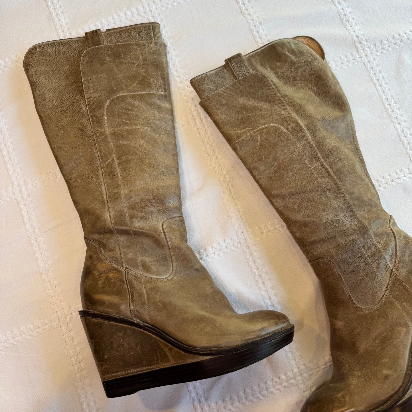 Frye Wedge Boots