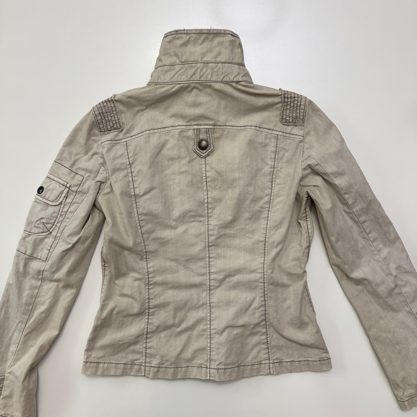 Beige Utility Jacket
