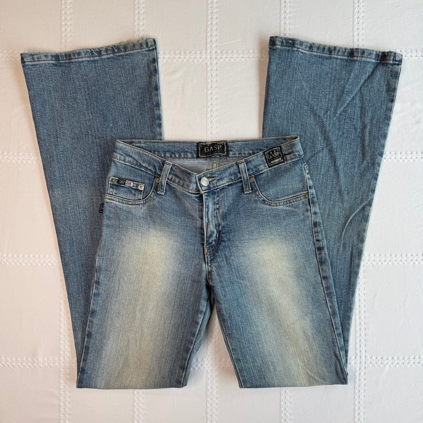 GASP Low Rise Flare Jeans